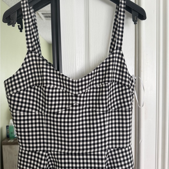 NWT Michael Khors Gingham wool dress - Picture 3 of 8